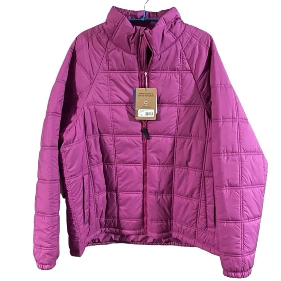 NWT Patagonia Women’s Lost Canyon Puffed Jacket (Amaranth Purple) Relaxed Fit - Picture 3 of 8